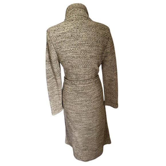 Vintage Q Muliti Color Knitted Maxi Wool & Acrylic Cardigan Size Medium - Picture 5 of 13